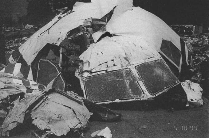 中華航空140墜落事故の写真